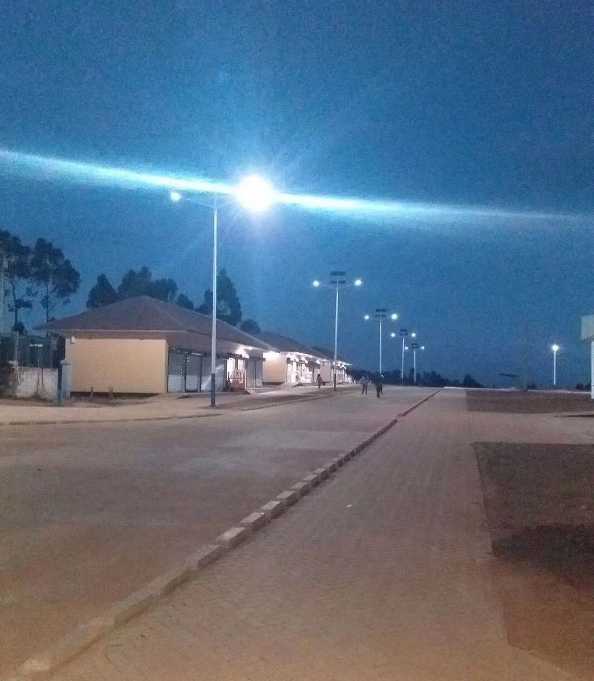 长岭县非洲科特迪瓦太阳能路灯工程